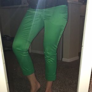 SOLD NFS 7th Avenue New York & Co Green Dress Pants Size 0
